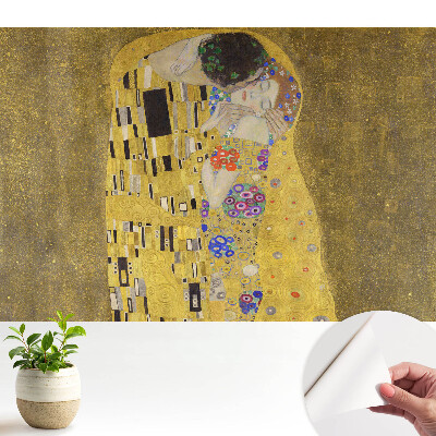 O îmbrățișare intimă în stil Art Nouveau