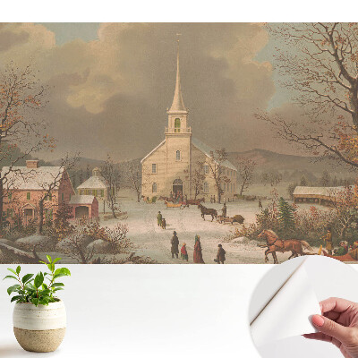 Scenă de gen de iarnă