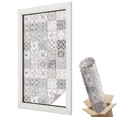 Folie pentru geam Modele cu plăci