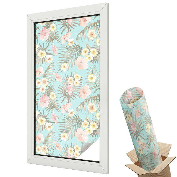 Folie pentru geam Model tropical