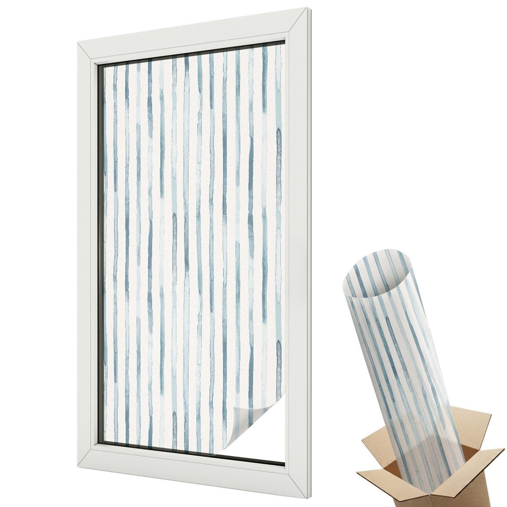 Folie geamuri protecție solară Dungi verticale