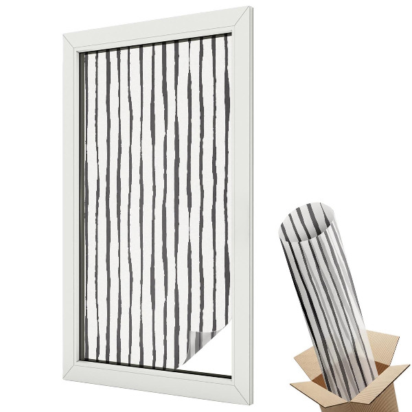 Folie geamuri protecție solară Dungi verticale