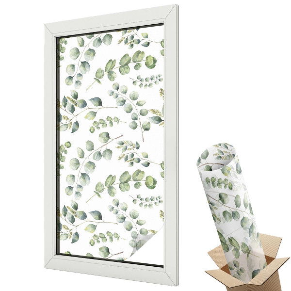 Folie geam protecție solară Frunze botanice