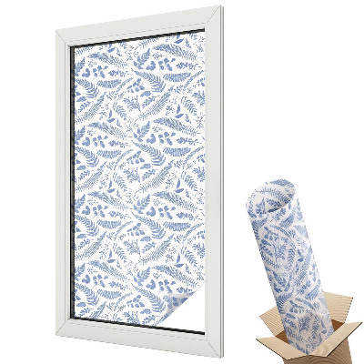 Folie pentru geamuri Frunze de ferigă