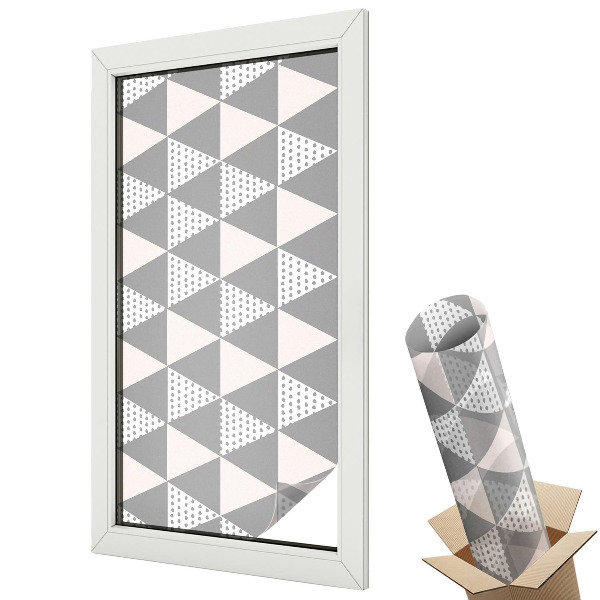 Autocolant geam termopan Geometrie modernă