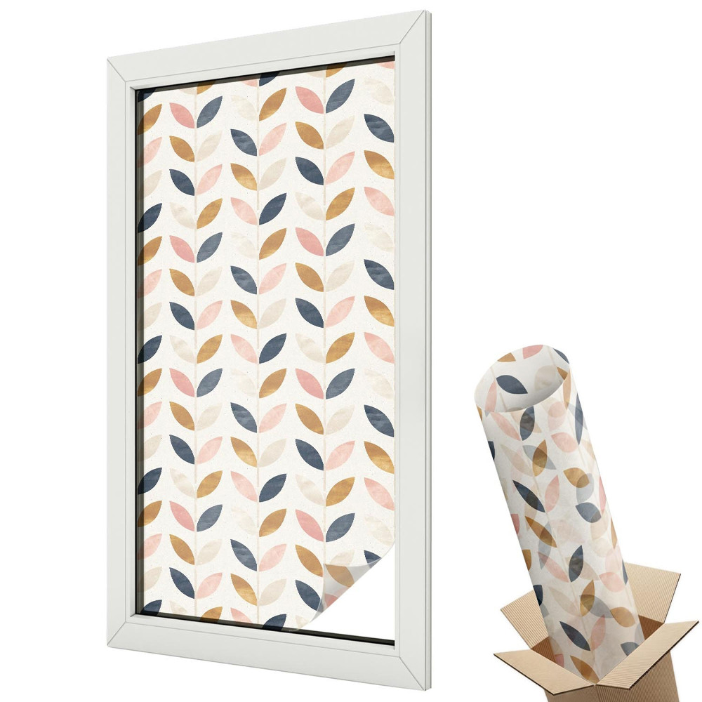 Folie geam protecție solară Model de frunze