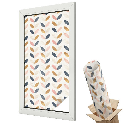 Folie geam protecție solară Model de frunze