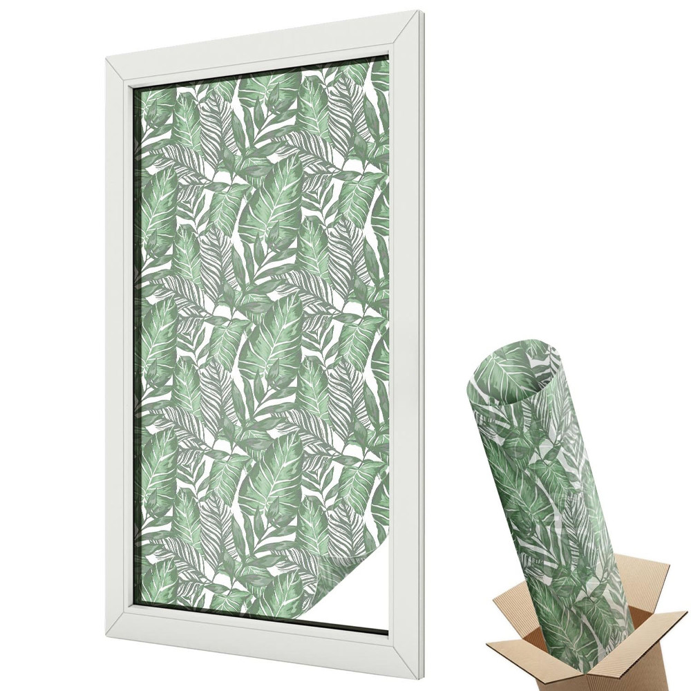 Folie pentru geam Armonie verde