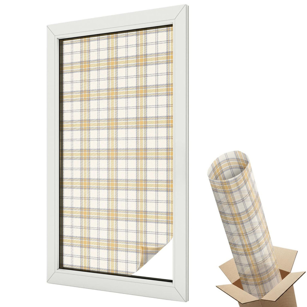 Folie pentru geamuri Grilă geometrică