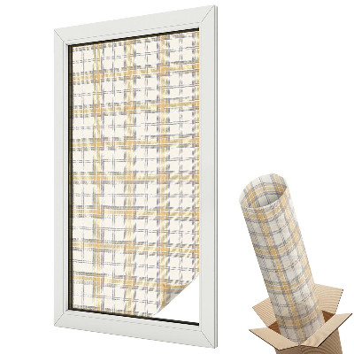 Folie pentru geamuri Grilă geometrică