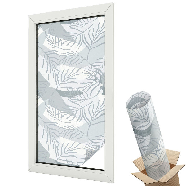 Folie pentru geamuri Frunze subtile