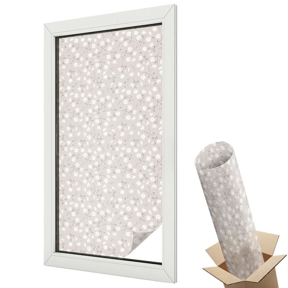 Folie pentru geam Delicatese florale