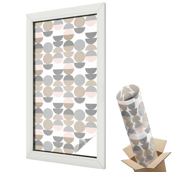 Autocolant geam termopan Modele geometrice