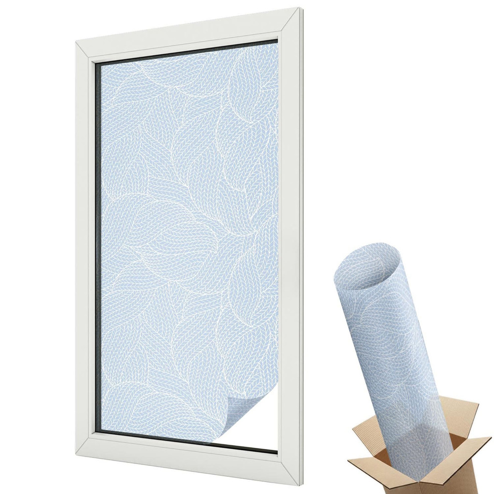 Autocolant geam termopan Fetru pictat