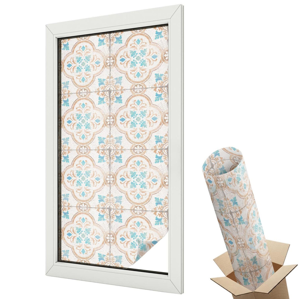 Folie pentru geam plăci rustice