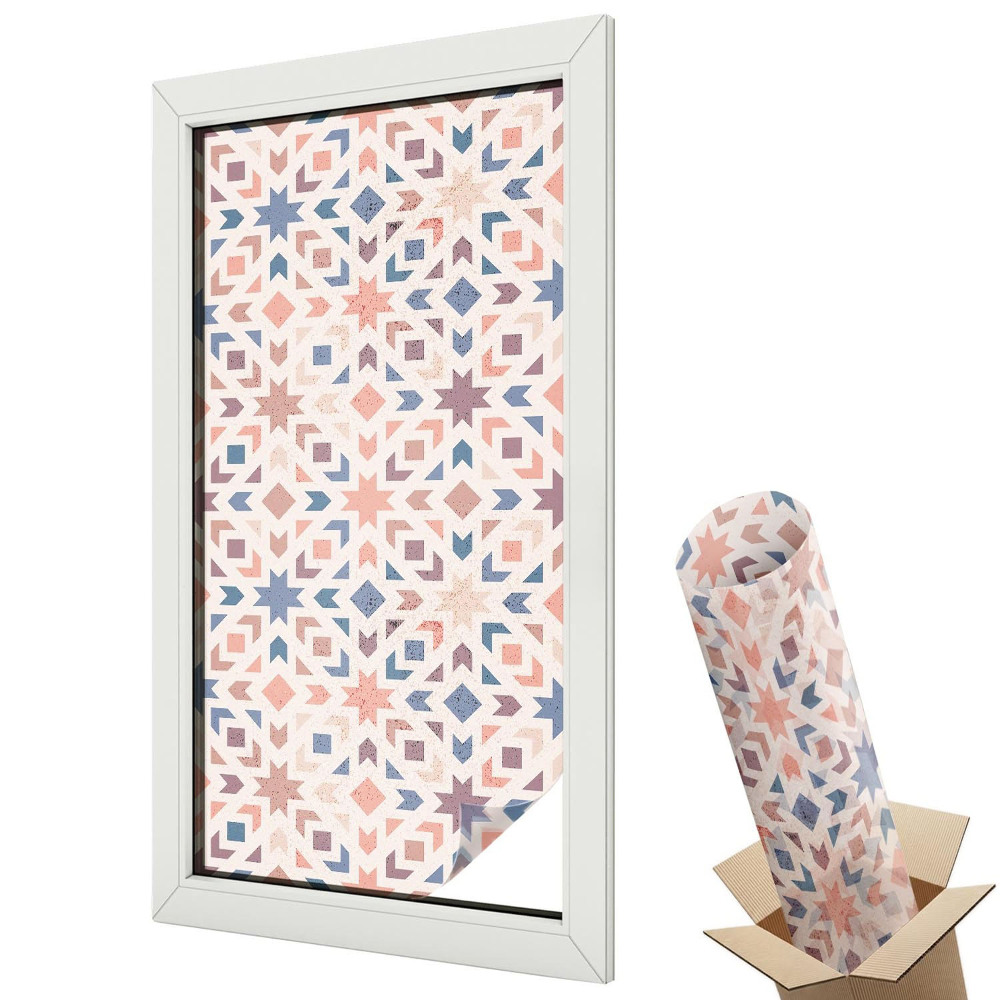 Folie pentru geamuri Modele colorate