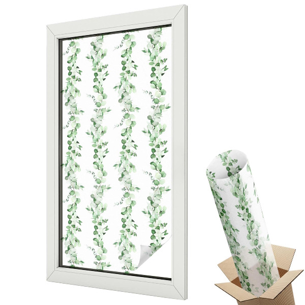 Folie geam protecție solară Ghirlande verzi