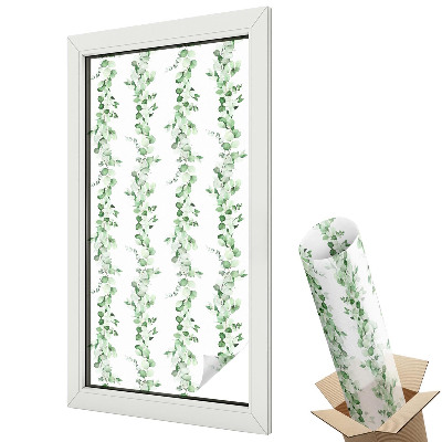 Folie geam protecție solară Ghirlande verzi