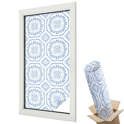 Folie pentru geamuri Ornamente florale