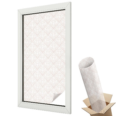 Autocolant geam termopan Ornament vegetal