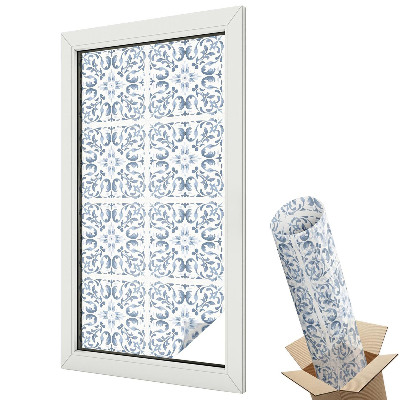 Folie geam protecție solară Ornamente florale