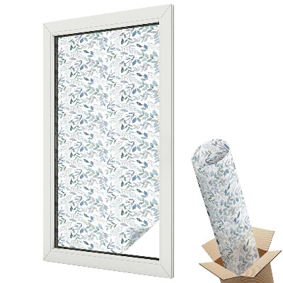 Autocolant geam termopan Frunze idilice