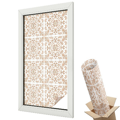 Folie geamuri protecție solară Ornament clasic