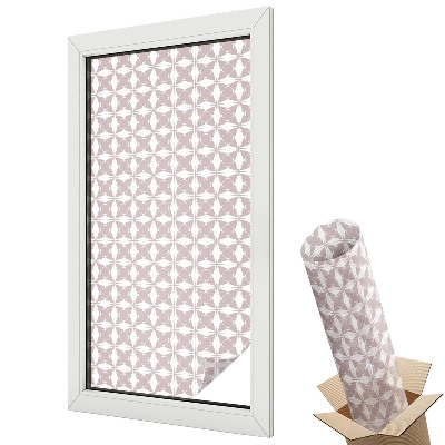 Autocolant geam termopan Geometria armoniei