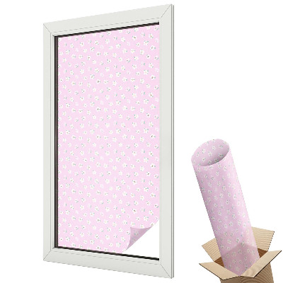 Folie pentru geam Model floral