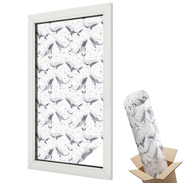 Folie geamuri protecție solară Creaturi marine