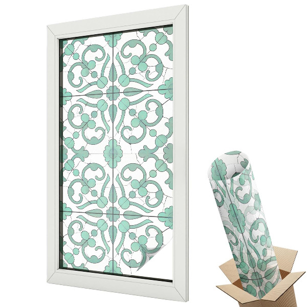 Folie geam protecție solară Ornamente clasice