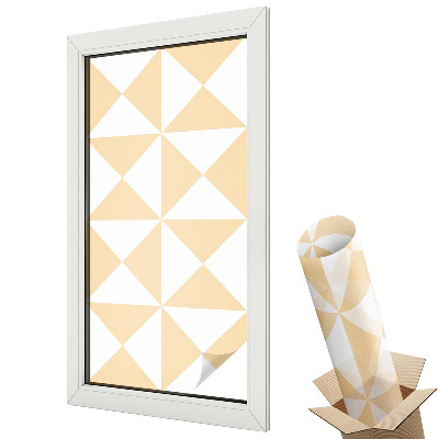 Folie pentru geamuri Triunghiuri geometrice