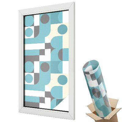 Folie geam protecție solară Modele geometrice