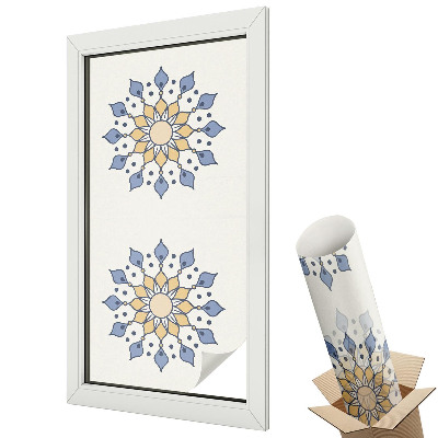 Folie pentru geamuri Mandala decorativă