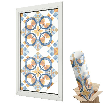 Folie pentru geamuri Model geometric