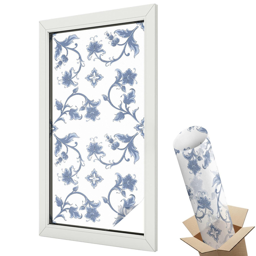 Folie pentru geam Ornament floral