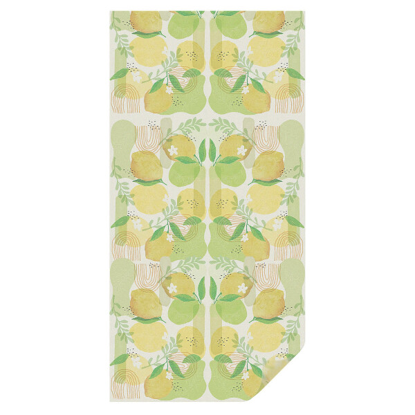 Autocolant geam termopan Lămâi proaspete