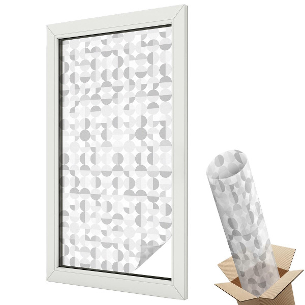 Autocolant geam termopan Modele geometrice