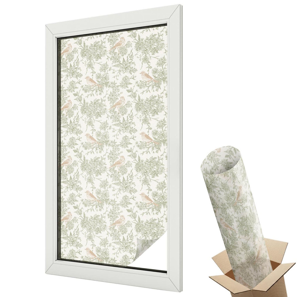 Folie pentru geamuri Plante pentru păsări