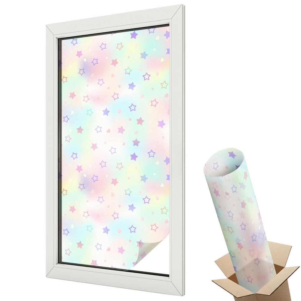 Folie geam protecție solară Modele de curcubeu