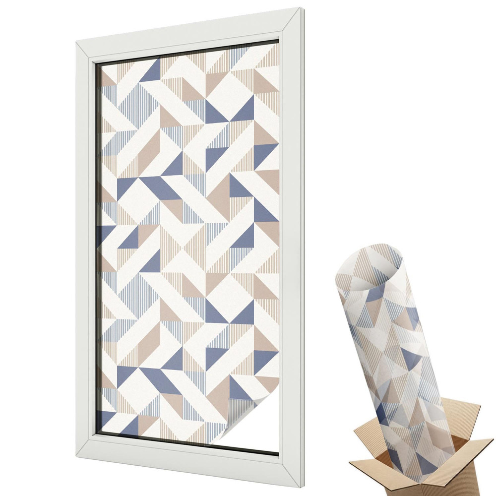 Autocolant geam termopan Modele geometrice