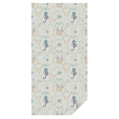 Autocolant geam termopan Căluți de mare