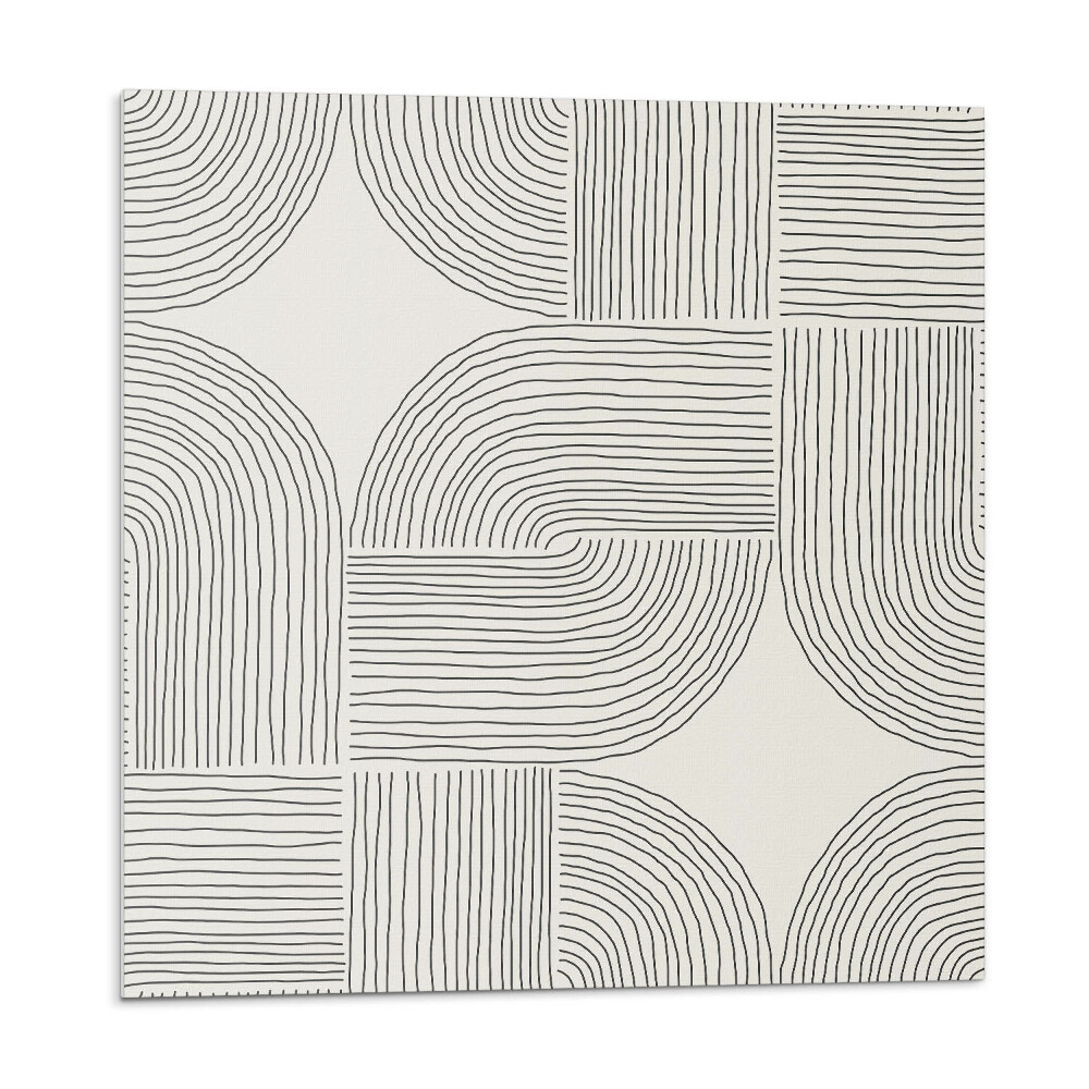 Plăci de vinil Linii geometrice în machetă