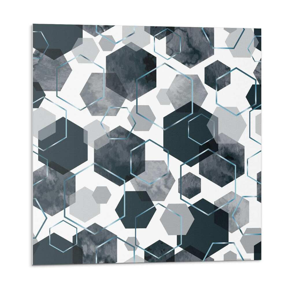 Panouri de vinil PVC Model hexagonal abstract