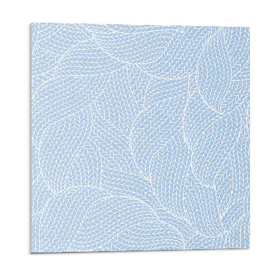 Plăci de vinil Model de frunze în valuri