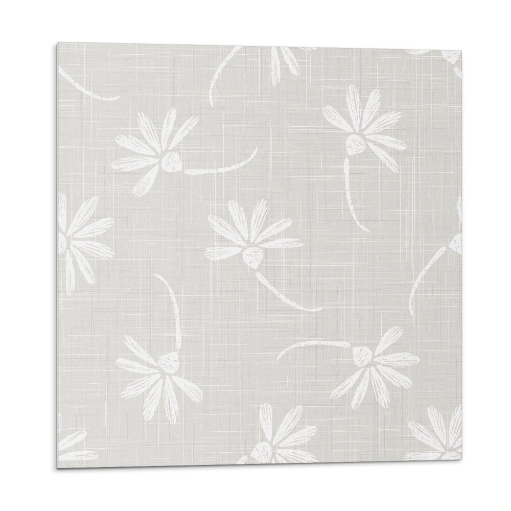 Plăci de vinil Model floral pe fundal