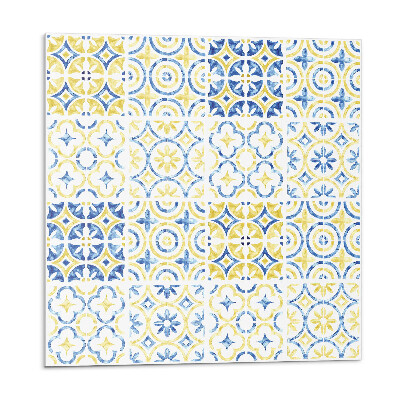 Plăcile de vinil Model mozaic cu ornamente