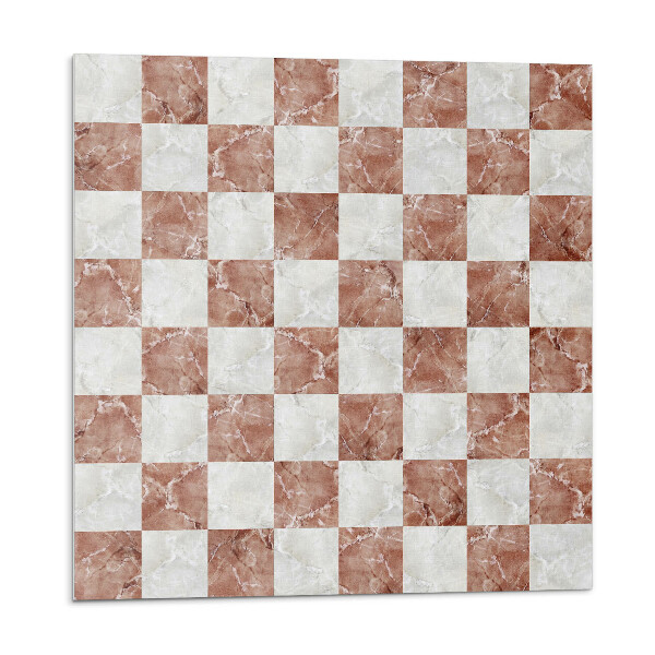 Plăcile de vinil Model de tablă de șah din marmură