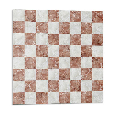 Plăcile de vinil Model de tablă de șah din marmură