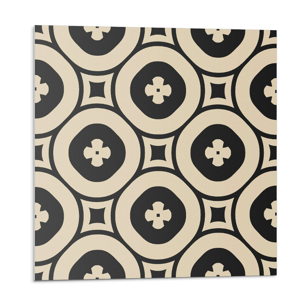 Plăci de vinil Model geometric cu pătrate